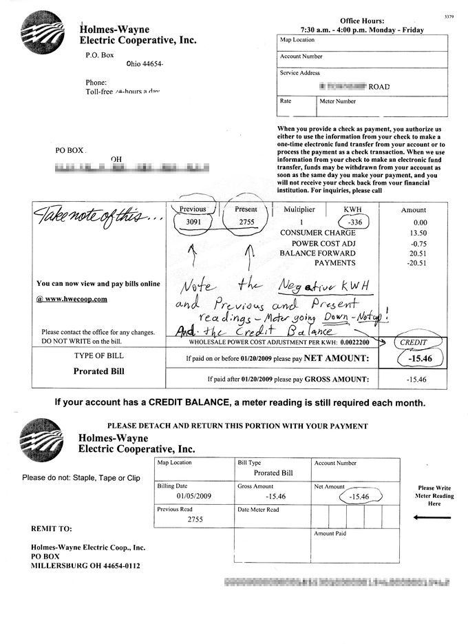 Electric Bill