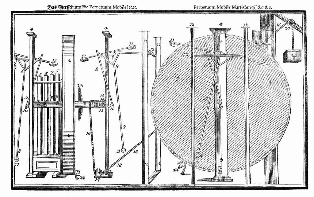 bessler wheel large drawing