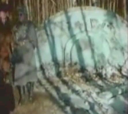 Crashed Saucer Craft, discovered Russia, 1969 Crashed Saucer Craft, discovered Russia, 1969